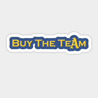 Buy the A's Sticker